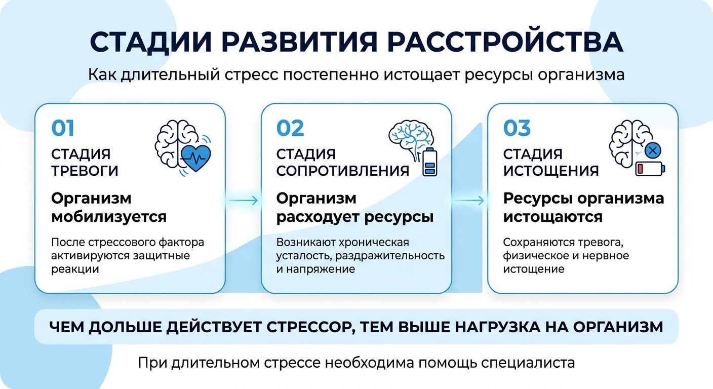 Лечение стресса в Алапаевске инфографика